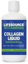 LifeSource Vitamins Collagen Liquid - seit 1992-16 fl oz - 30 Tage Versorgung. Typ 1 und 3 Kollagen. Knochen, Gelenke, Haar, Haut, Nägel, Falten.