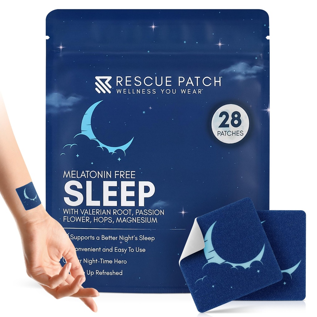 Schlaf-Patches für Erwachsene Extrastärke | Natürliche Schlaf-Patches für Erwachsene | Melatonin-freie Schlaf-Patch für Entspannung und Erholungsnacht – Langlebige Formel