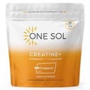 Ein Sol Creatine für Frauen, Alle natürlichen Frauen Kreatin Pulver w Creapure & Leucine, Erhöhen Lean Muskelmasse, Reduzieren Erholung Zeit, fördert Gehirn & Knochen Gesundheit (Unflavored, 60 Portionen)