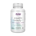 NOW Foods Solutions Aquatic Beauty+ Kapseln - Marine Collagen und Vitamin C Ergänzung für jugendliche Haut*, Non-GMO, 60 Kapseln