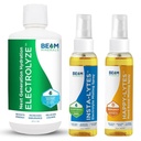 Perle Minéraux Electrolyte Solution d'Imbalance Electrolyze et Insta-Lytes Electrolytes liquides naturels 2oz et Happy-Lytes Fulvic Spray de brouillard Electrolyte 2oz
