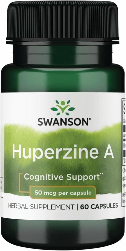 Swanson Huperzine A 50 mcg 60 Kapseln
