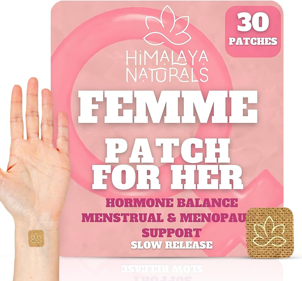 Femme Kräuteraufnäher – 30-Tage-Versorgung – Non-Latex, Vegan-Friendly und einfach zu bedienen