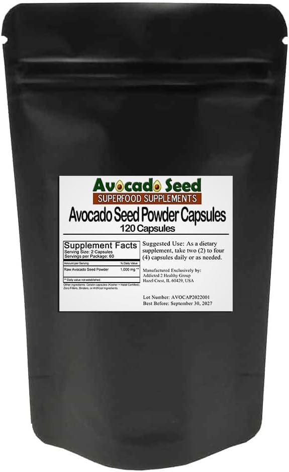 Avocado Seed Kapseln - 120 Count