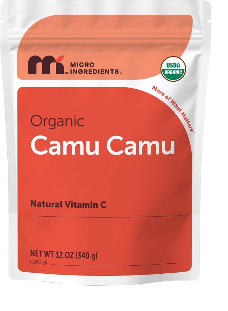 Poudre de Camu Camu biologique, 12 oz.