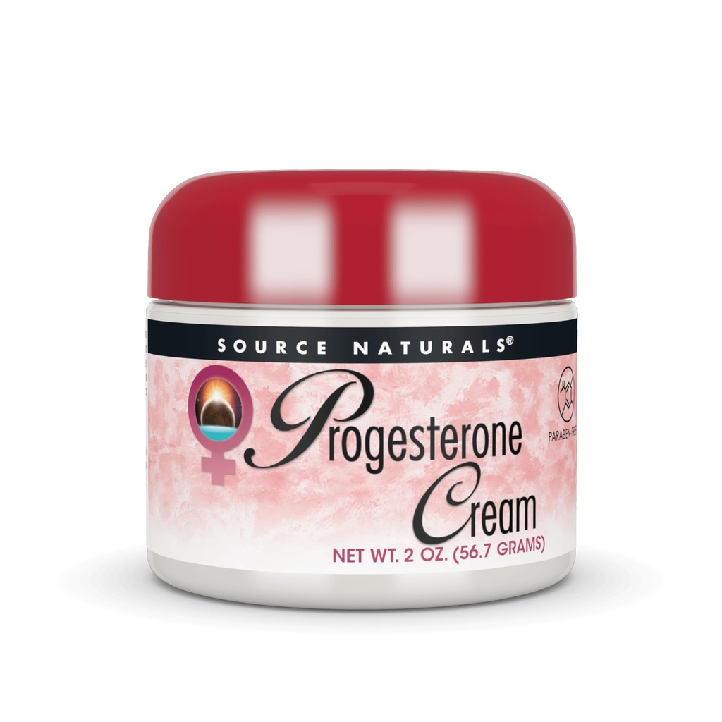 Quelle Naturals Progesterone Cream - Women's Health Support - High Purity, Paraben Free - 2 Ounce Jar