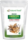 Z Natürliche Lebensmittel Bio Cordyceps Pilzextrakt Pulver