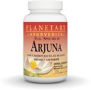 PLANETARY HERBALS Arjuna Full Spectrum Ayurvedic Nahrungsergänzung, 550 Mg, 120 Count