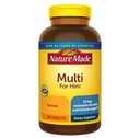 Nature faite multivitamine pour lui sans fer, hommes multivitamines pour le soutien nutritionnel quotidien, multivitamine pour les hommes, 300 comprimés, 300 jours d'approvisionnement