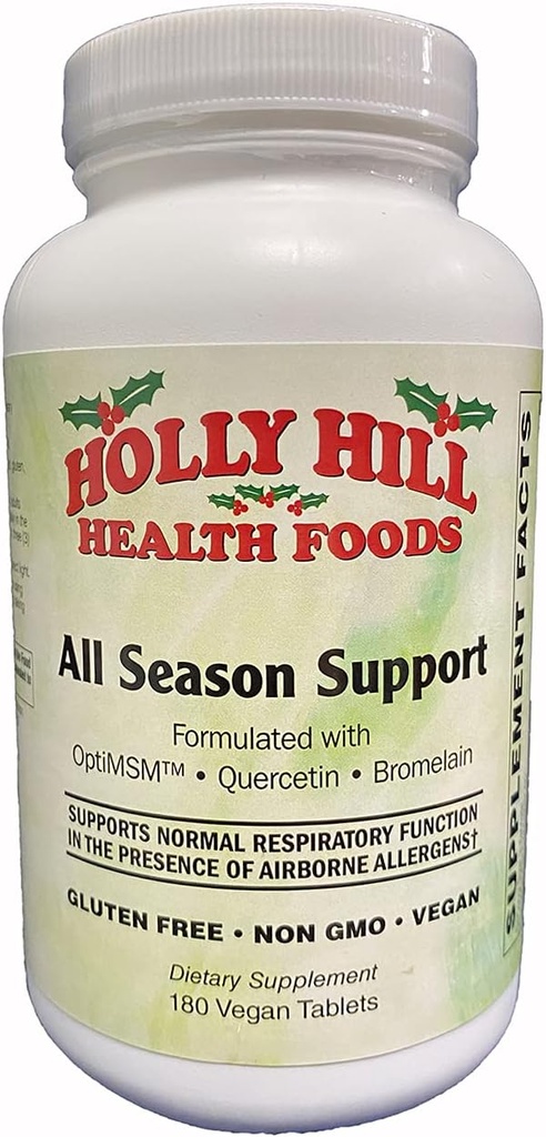 Holly Hill Health Foods All Season Support (früher Aller-7), 180 Vegan Tablets