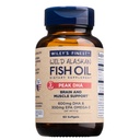Wiley's Finest Wild Alaskan Fish Oil Peak DHA - 900mg EPA und DHA Omega-3s - 60 Softgels (30 Servierungen)