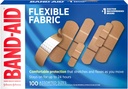 Bandes adhésives pour soins des plaies et premiers soins, tailles assorties, 100 ct