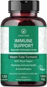 Immununterstützung Kapseln - Immununterstützung Ergänzung 120 Kapseln hergestellt mit Bio Neem, Tulsi, Amla & Turmeric, Enhance Wellness und Immunfunktion.