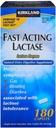 Kirkland Signatur Fast Acting Lactase Natural Dairy Digestive Supplement, 180-Count Caplets