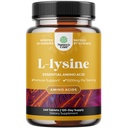 Natures Craft L Lysine 1000mg pro Servieren Nahrungsergänzungsmittel - L-Lysin essentielle Aminosäuren für Augengesundheit Lip Care Knochen Unterstützung Immunsystem Muskelwachstum und Vegetarisches Collagen 240 Tabletten