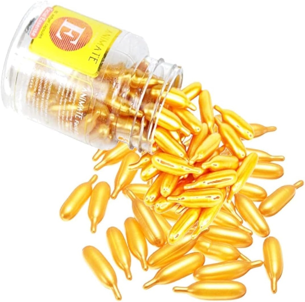 Vitamine E Capsule pour Face Pimple Glowing Skin 60 Capsule Chaque bouteille Couleur asortée