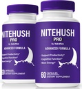 (2 Pack) Capsules Nite Hush Pro - Débloquez votre plein potentiel avec la formule NiteHush Pro - Soutien Premium pour la concentration, la santé équilibrée, examen officiel des pilules NiteHushPro (120 Capsules)