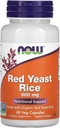 JETZT Lebensmittel Rote Hefe Reis, 600 mg, 60 Veg Kapseln