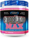 Gaspari Nutrition SuperPump MAX, la poudre de pré-entraînement ultime, pré-entraînement énergétique durable, booster à oxyde nitrique, croissance musculaire, récupération et réapprovisionnement des électrolytes (lemonade rose)