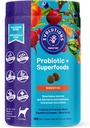 NaturVet Evolutions Probiotic & Superfoods 90ct Soft Chews für Hunde - Prebiotic & Probiotic Blend, Verdauungsenzyme, Bone Broth, Omega's - Nourishes Natural Gut Bacteria und Intestinal Microflora