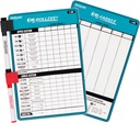 GoSports Dry Erase Rollzee und Farkle Scoreboard - Riesengröße mit 2 Stiften