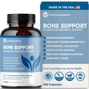 Kalzium-Ergänzung für Damen und Herren - Kalzium Citrat & Hydroxyapatit + Vitamin D3 K2 Magnesium Zink &amp; Mehr für vollständige Knochengesundheit, 180 Tabletten