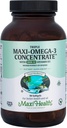 Maxi Health Triple Omega-3 Konzentrat - Fischöl -"1000 IU" Vitamin D3-90 Kapseln - Kosher