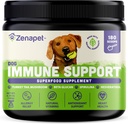 ZENAPET Dog Immune Support Premium Powder Topper, Turkey Tail, Spirulina & Beta-Glucan, Unterstützt ein gesundes Immunsystem & Digestion, Human-Grade, Made in USA