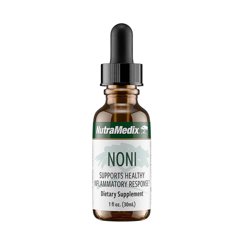 NutraMedix Noni Tropfen - Noni Obst Extrakt für Immununterstützung & Förderung gesunder Antioxidantien Aktivität & Gesamt Wellness (1oz)