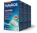 Navage SaltPod w/ Alkalol (3 30-Packs) - Exklusiv für Navage Nasal Rinse - Sinus Rinse Alkalol Pods für schnelles Relief (90 SaltPod Refills)