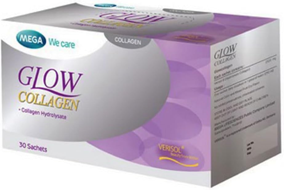 Mega We Care Glow Collagen Supplement 30 Beutel