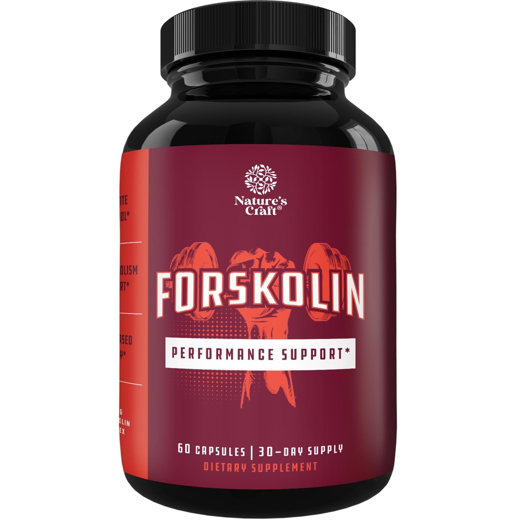 Max Strength Forskolin Weight Loss Supplement für Männer und Frauen - Forskolin Fast Acting Diät Pillen Natürliche Potent Fat Burner baut Muskelaufbau Energie 60 Veggie Kapseln