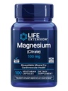Life Extension Magnesium Citrate 100 mg Vegetarische Kapseln, Blau, 100 Zähler