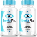 (2 Pack) Eyevita Plus - Comprehensive Support for Your Eyesight, Eyevita Plus Advanced Eye Nutrition, Eye Vitamins, All Natural Eye Health Formula, Eye Vita Plus Multivitamin Reviews (120 Capsules)