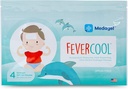 FeverCool Patches - Cooling Patches für Fever, Migraine & Headache Relief | Made in The USA | Coole Temperatur | Mess & Odor Free | Erwachsene & Kinder 2+ | 1 Pack (4 x Patch)