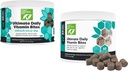 Nur natürliches Tier Ultimate Daily Vitamins - Komplette Multivitamin-Ergänzung für Hunde Balanced Health & Vitality - Senior Small & Large Canine Food Immune Digestive Support -60 Soft Chews (Pack von 2)