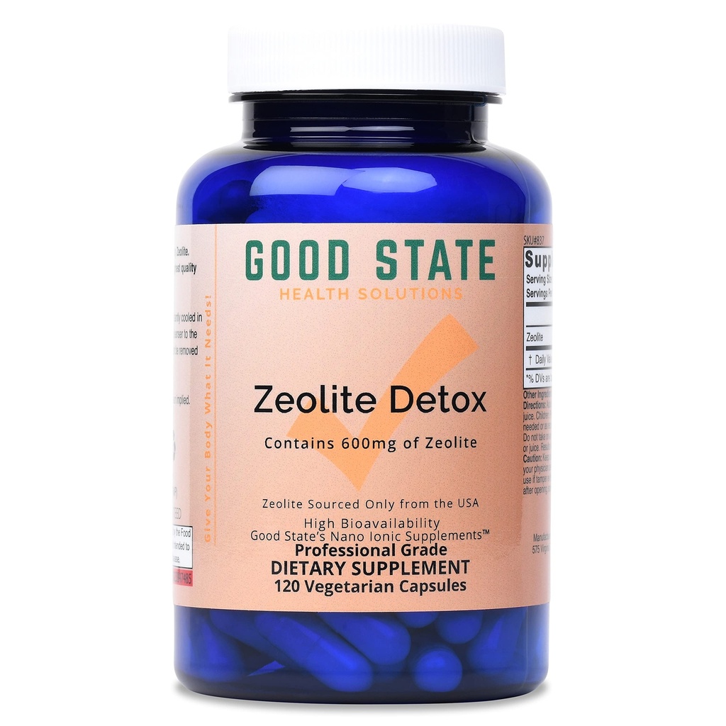 Bon état de: Zeolite supplément de détox Clinoptilolite Capsules pour adultes et enfants.