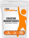 BulkSupplements.com Kreatin Monohydrat-Pulver - Micronized Creatin Powder, Unflavored - Pure & Gluten Free, 5g (5000mg) pro Servierungen, 1kg (2.2 lbs) (Pack von 1)