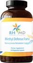 RHMD Methyl Defense Forte Homocysteine Métabolisme Soutien compléments alimentaires (120 capsules végétariennes)