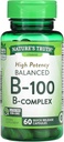Nature's Truth High Potency Balanced B-100 B-Komplex, 60 Count (Pack von 3)