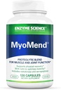 Enzym Science Myomend – Joint Support Supplement – Formuliert mit Bromelain, Rutin, Nattokinase und Serrapeptase – Enzyme Health Supplement – Vegan und Kosher - 120 Kapseln