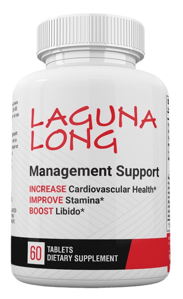 Les suppléments diététiques longs de Zonata Laguna pour les hommes, Laguna améliorent naturellement les performances, Laguna Long Endurance et les niveaux d'énergie, formule naturelle pour maintenir les niveaux d'énergie et de performance (60 comprimés)