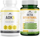 ADK 5 Vitamin Supplement + Beta Sitosterol - Natürliche Pflanzen Sterole