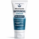 Crème antifongique Miconazole pour la peau - 4 oz de nitrate de Miconazole pour la démangeaison Jock, le pied d'athlète, les démangeaisons et la vermine