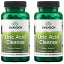 Swanson Uric Acid Cleanse - Supplément naturel Promouvoir le soutien au rein - Caractéristiques d'une puissante combinaison de 7 herbes - (60 capsules de légumes) 2 Pack