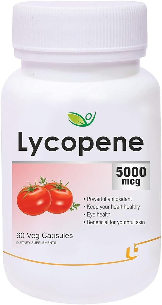 Pub Lycopin mit Multivitaminen 5000mcg, unterstützt Herzgesundheit, Antioxidans Ergänzung - 60 Veg Kapseln