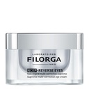 Filorga NCEF-Revers Yeux Multi-Correction Anti Vieillissement Crème oculaire, avec acide hyaluronique, collagène et vitamine C pour réduire les rides, les cernes sombres et l'humidité des yeux, 0,5 fl. oz.