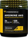 PrimaForce AAKG Arginin Pulver, 250 Gramm (L-Arginin und Alpha-Ketoglutarat Säure) Premium Workout Supplement, Non-GMO, Vegan, Glutenfrei