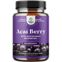 Natures Craft Acai Berry Antioxidant Unterstützung Gewichtsverlust Ergänzung für Frauen und Männer - Vitamine Mineralien Antioxidans Formel unterstützt Immunsystem und Boost Energy Kognitive Gesundheit - 60 Servietten