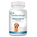 Omega 3 Fish Oil Soft Gels für Hunde mit EPA & DHA Fettsäuren für Herz, Haut, Mantel & Allergie-Unterstützung, Hip & Joint & Arthritis Hundeergänzung, 180 Soft Gels